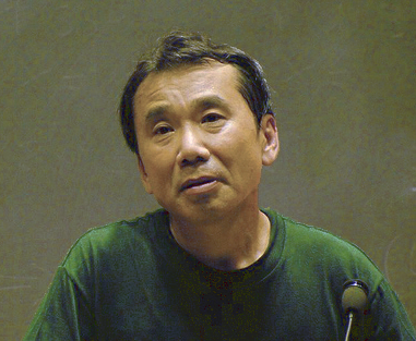headshot of author Haruki Murakami