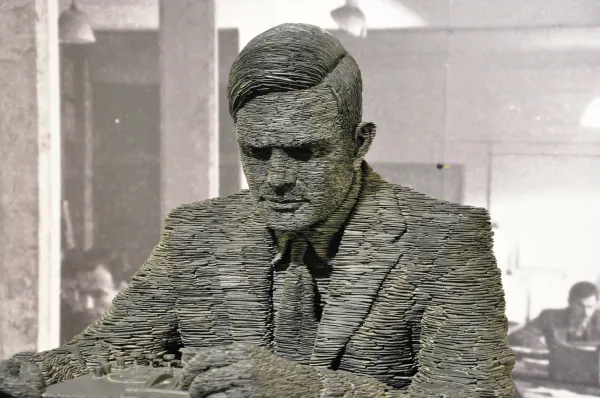 Statue of Alan Turing (photo credit: 
freeasinspeech)