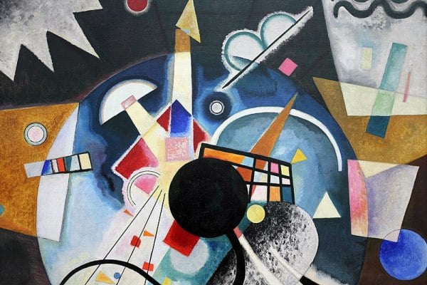 Wassily Kandinsky, "Un Centro" (1924)