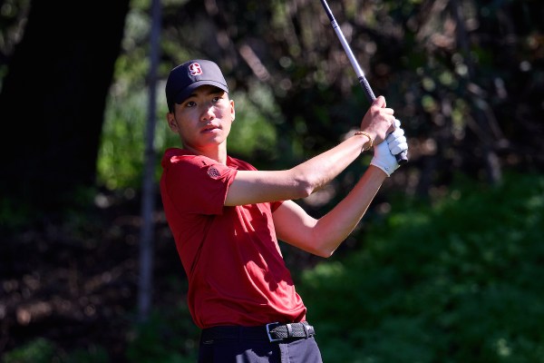 Junior Ethan Ng (above) boasts the lowest scoring average in the starting lineup for Stanford men's golf as the team heads into NCAA Regionals. The Cardinal are the No. 6 seed entering the tournament, which starts Monday. (Photo: BOB DREBIN/isiphotos.com)