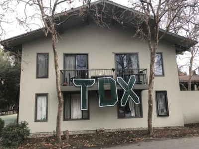 Front of TDX house