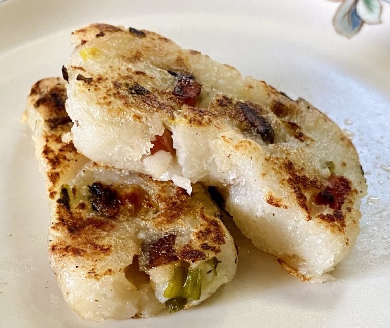 Photo of pan-fried turnip cake