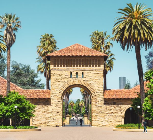 Photo of Stanford main quad arch