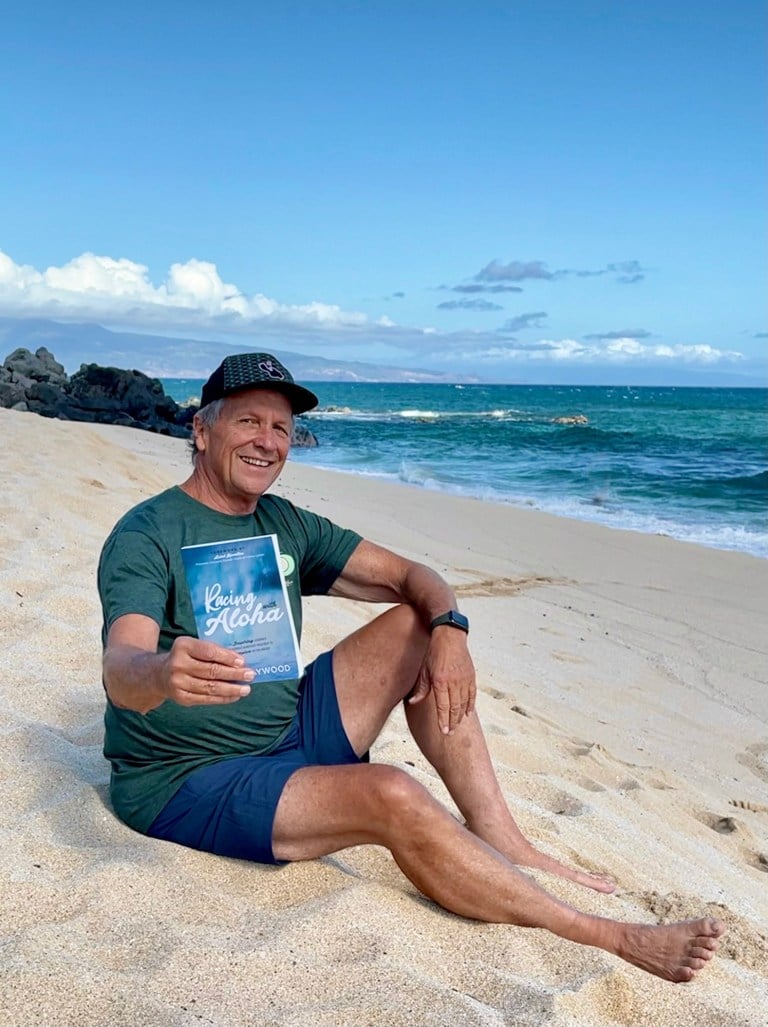 Photo of Fred Haywood on the beach