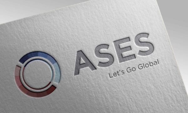 ASES logo with"Let's Go Global" underneath.