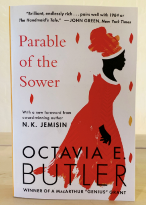 The book cover of "Parable of the Sower"