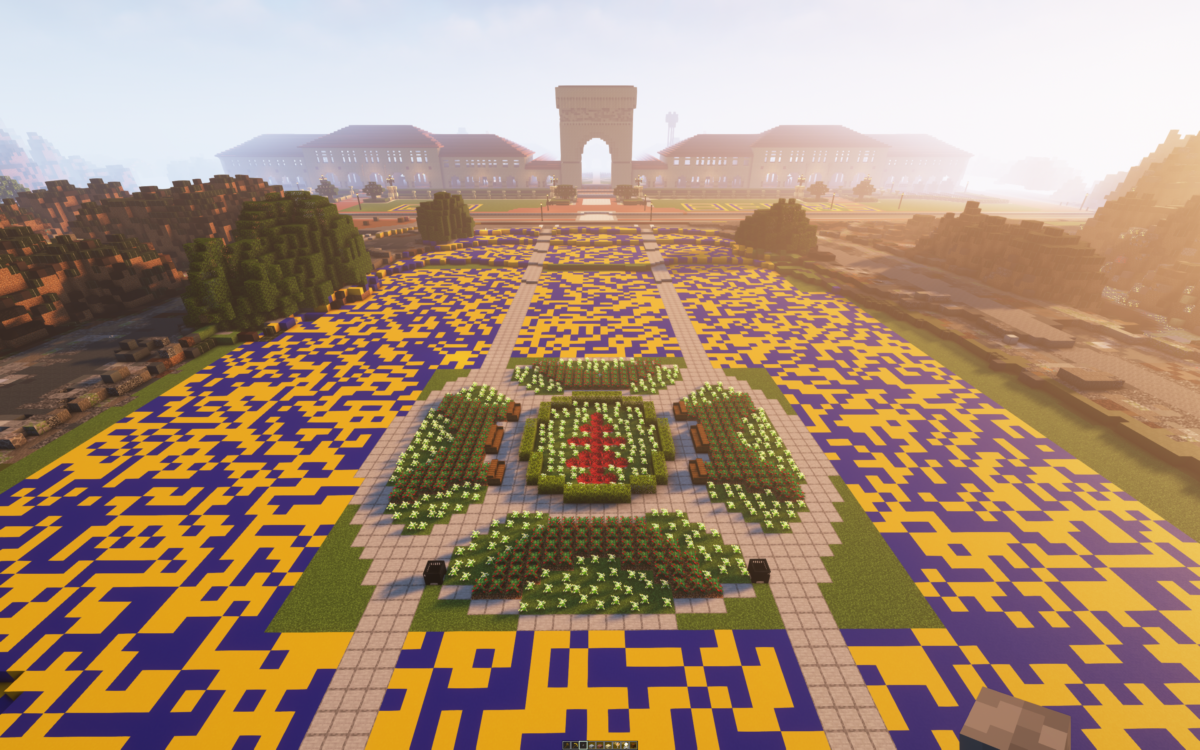 Cal supporter vandalizes Stanford’s campus in Minecraft