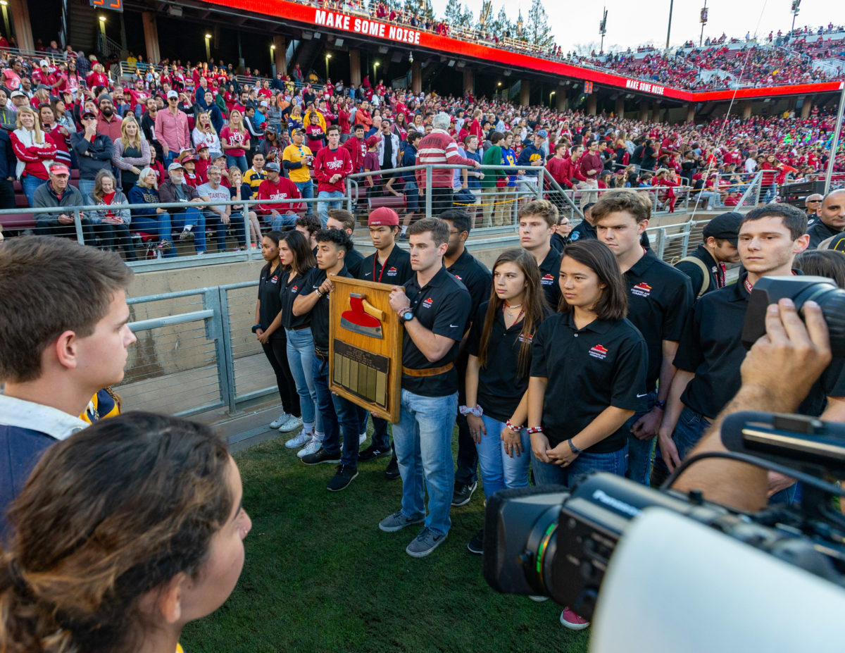 An Axe to Grind: the Stanford Axe Committee renews their rivalry