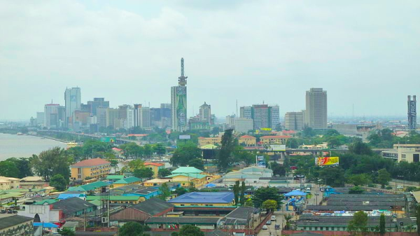 A landscape photo of Lagos, Nigeria. Courtesy of Wikimedia Commons