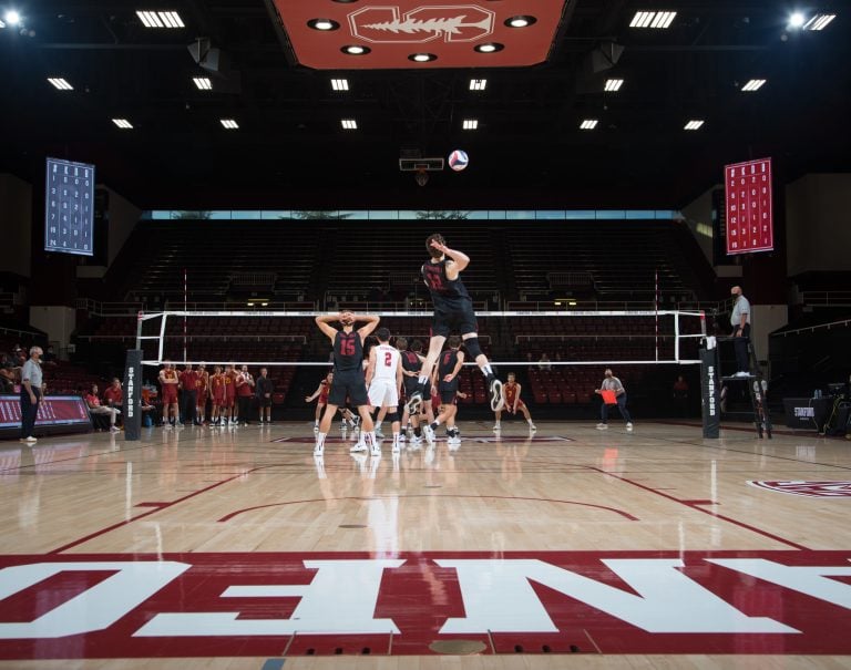 Nathan Lietzke serving vs. USC