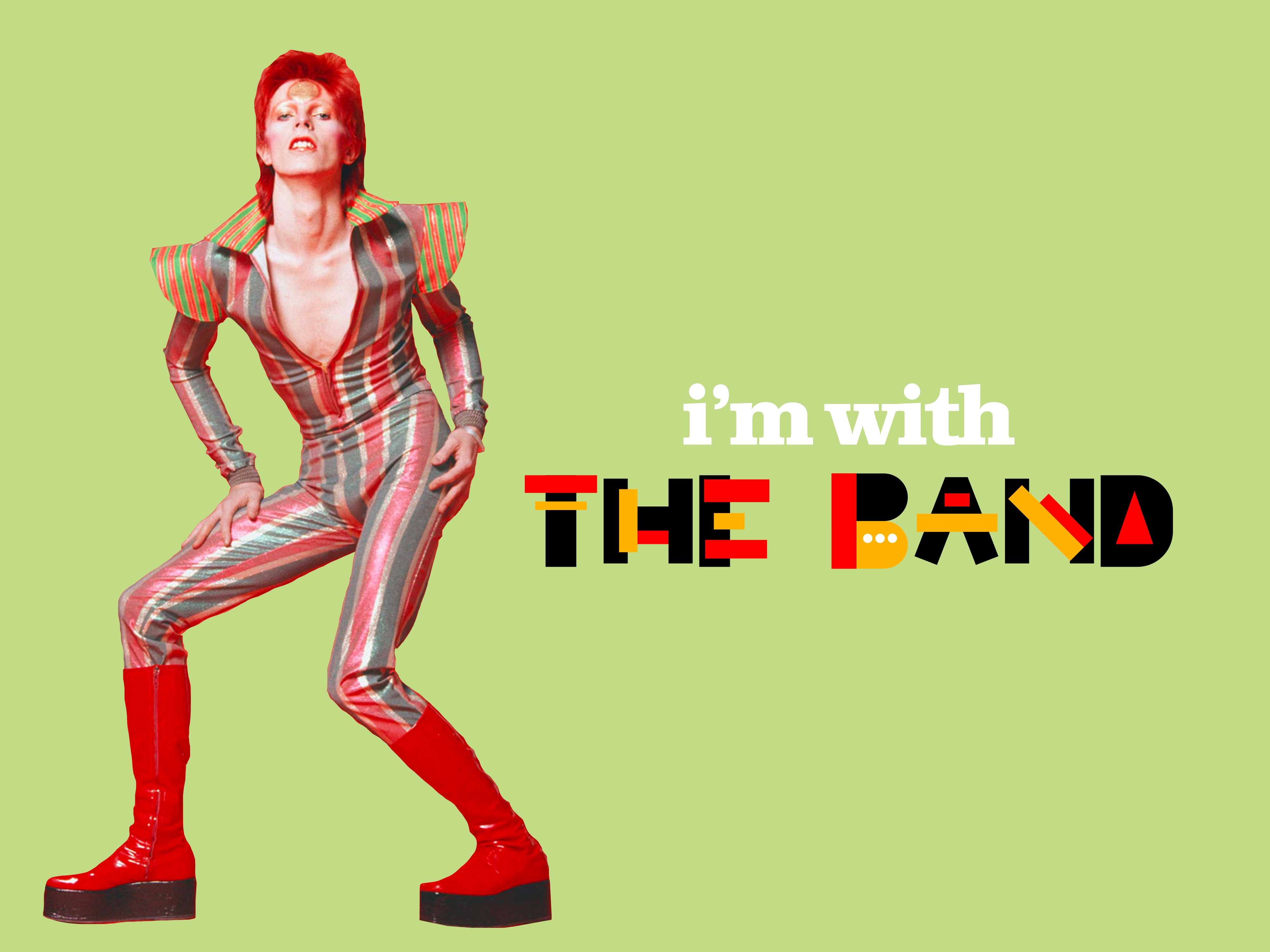 I’m With The Band David Bowie