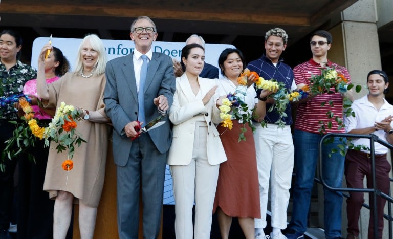 Stanford Doerr School of Sustainability Welcome event at Stanford University in Palo Alto, California Thursday, September 29, 2022.
(Courtesy of Paul Sakuma)