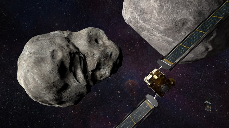 DART spacecraft on its way to slam into asteroid moon Dimorphos