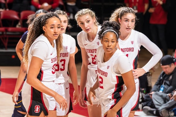 Stanford women's basketball players