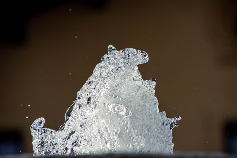 Close-up of moving water.