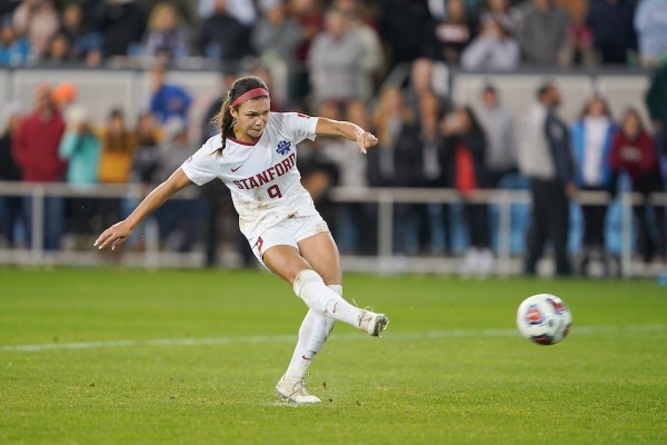 Sophia Smith '22 (above) is one of the former Stanford women's soccer players playing for the USWNT in this year's Women's World Cup. (Photo: JOHN TODD/isiphotos.com)