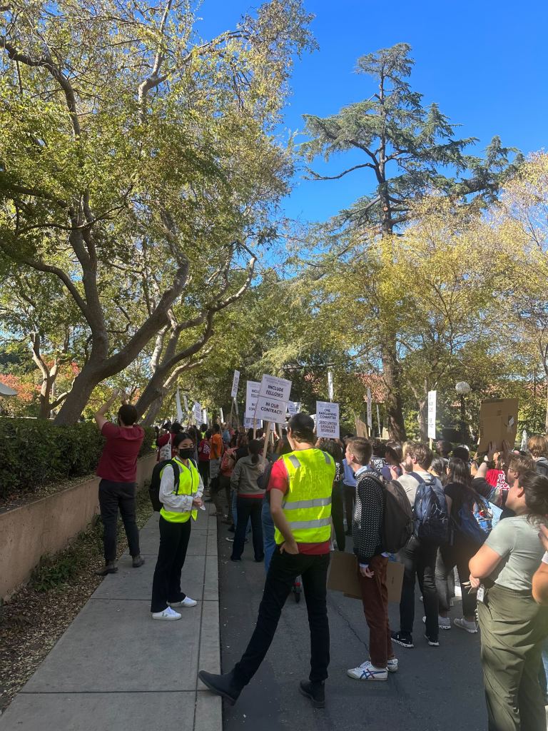 Community rallies at SGWU rally on Nov. 2