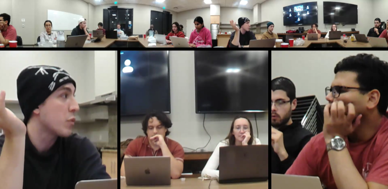 A screenshot of the GSC Zoom meeting.