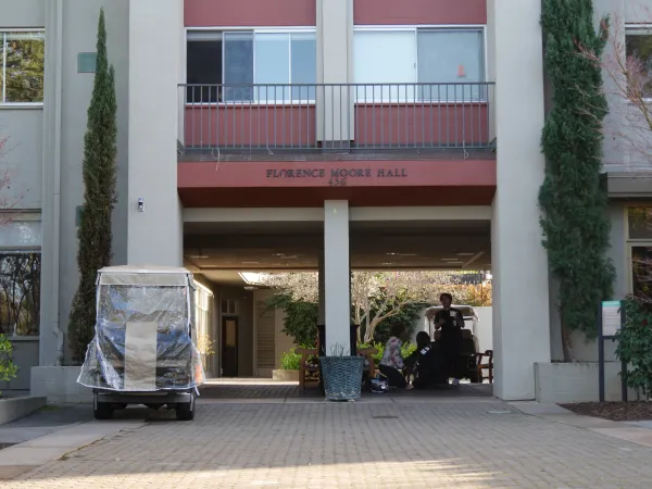 Florence Moore Hall. (Photo: KAILANI AURORA PUTRI WEBB/The Stanford Daily)
