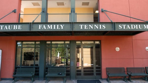 The Stanford tennis teams played their last season at Taube Tennis Center.