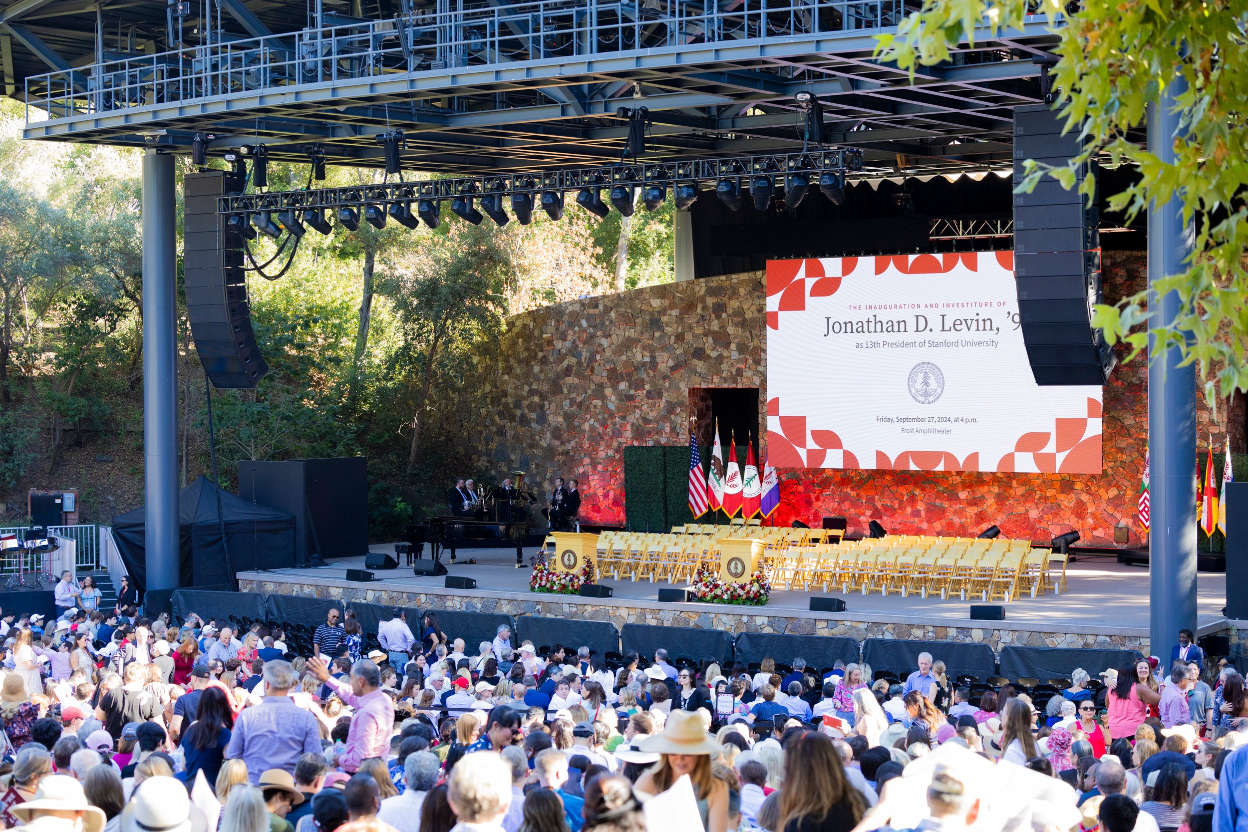 Photo gallery: The inauguration and investiture of 13th Stanford President Jonathan Levin