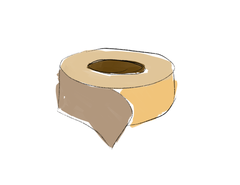 A roll of tape.