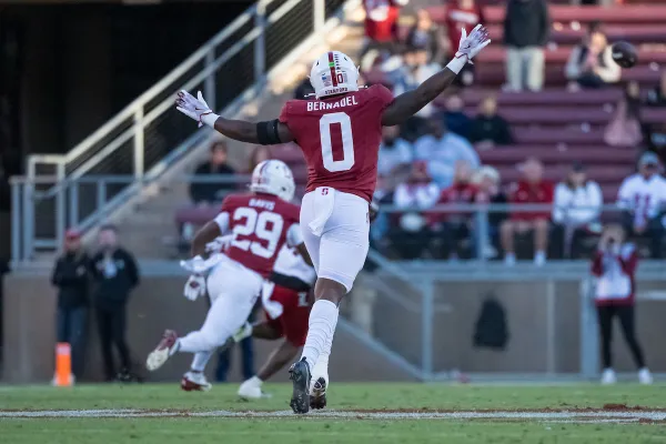 Gaethan Bernadel during a game against the University of Louisville.