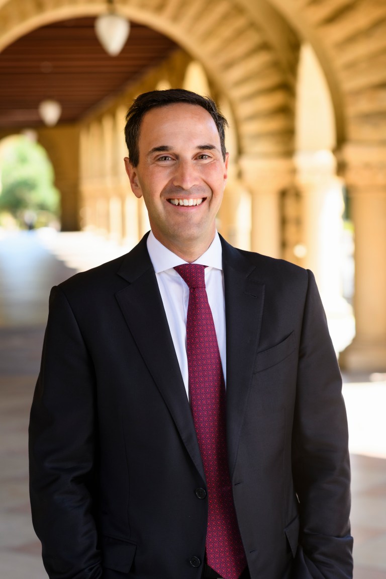 Jon Levin in main quad