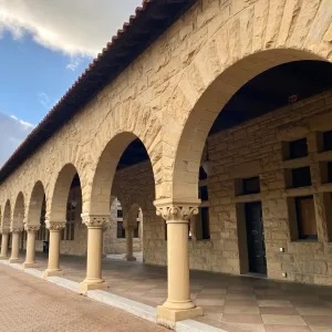 Main Quad, Building 10. (Photo: ADRIAN LIU/The Stanford Daily)