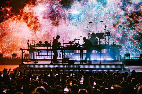 Disclosure performs with passion and energy at Frost Amphitheater (Photo courtesy of Marlene Sanchez).
