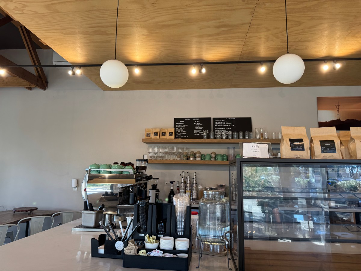 Float on over to Cloud9 Coffee, the Korean-French cafe in the Baylands