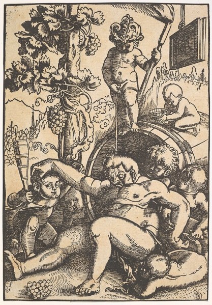 An artistic depiction of a drunk Bacchus. (Courtesy of Wikimedia Commons)