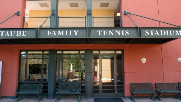 The Taube Family Tennis Center, made possible by contributions from Tad Taube, has elevated Stanford's tennis programs over the years. (PHOTO: LYNDSAY RADNEDGE/ISI Photos)