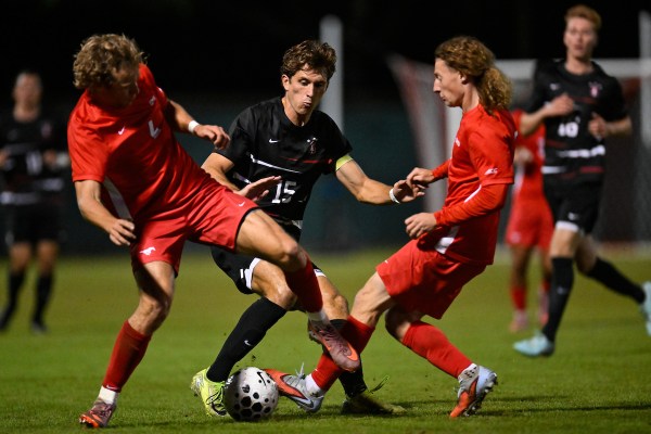 Will Cleary during a game against Southern Methodist University at Maloney Field at Laird Q. Cagan Stadium on October 26. The draw against SMU snaps a six-game win streak for the Cardinal. (Photo: EAKIN HOWARD/ISI Photos)