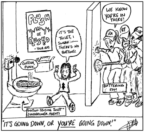 (Cartoon: JENNY BALLUTAY/The Stanford Daily)