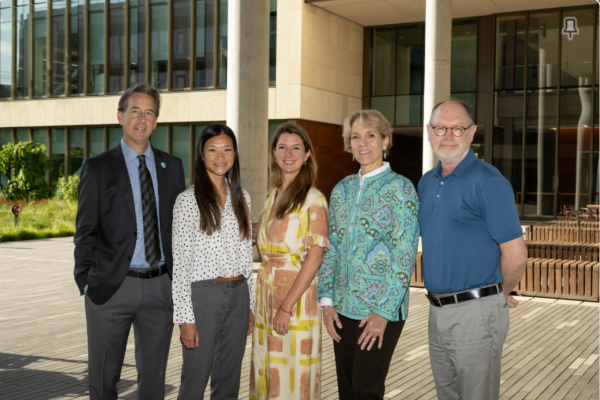 [Alt text]: Researchers pose for a photo