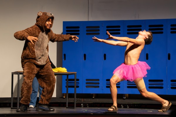 Gaieties streaker takes down Oski