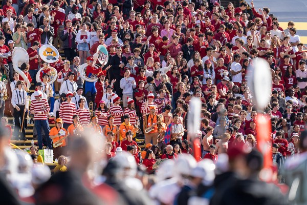 Stanford fans during last year's Big Game at California Memorial Stadium on Nov. 23, 2024. "The Play" took place in the same stadium 43 years ago. (Photo: GLEN MITCHELL/ISI Photos)