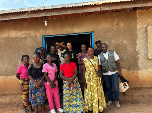 Fatoumata Barrie '24 M.A. '26, the lead organizer of last year’s Congo Week X Stanford event, recently spent three weeks in Lumumashi and Kolwezi, Southern Provinces of the Democratic Republic of the Congo (DRC). She met with community leaders in artisanal mining communities across the region. (Courtesy of Fatoumata Barrie)