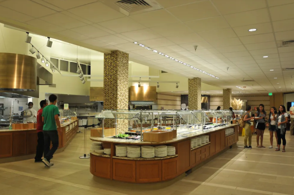 The interior of FloMo Dining