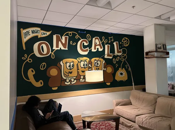 On Call Cafe is one of many great spots to eat and converse with a diverse array of students. (Photo: KAYLEE CHAN/The Stanford Daily)