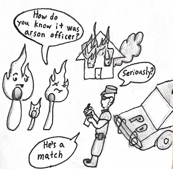 (Cartoon: ROSS HAMILTON / The Stanford Daily)