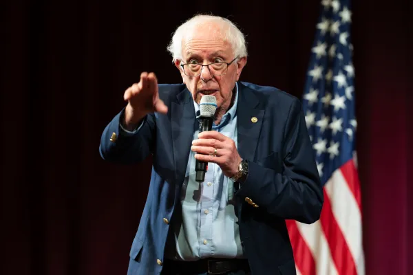 Bernie Sanders speaking