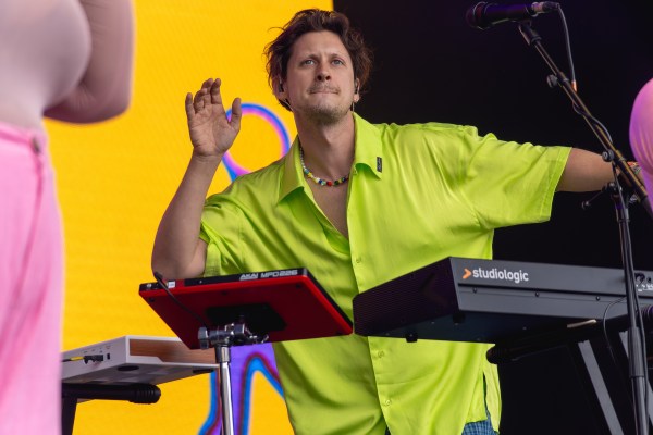 Photo of electronic music producer and DJ Barry Can't Swim (Courtesy of Wikimedia)