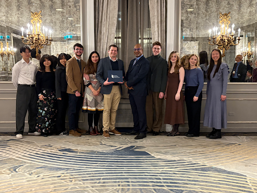 Members of the OHS team at the award ceremony in Toronto.