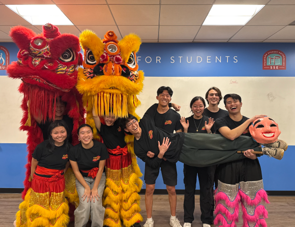 Photo of Stanford Lion Dance. (Photo: CATHERINE WU/The Stanford Daily)