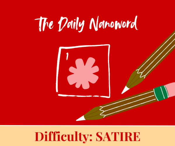 Welcome to the Nanoword! If you're stumped, ask the nearest 2nd-grader (GRAPHIC: JENNY BALLUTAY/The Stanford Daily)