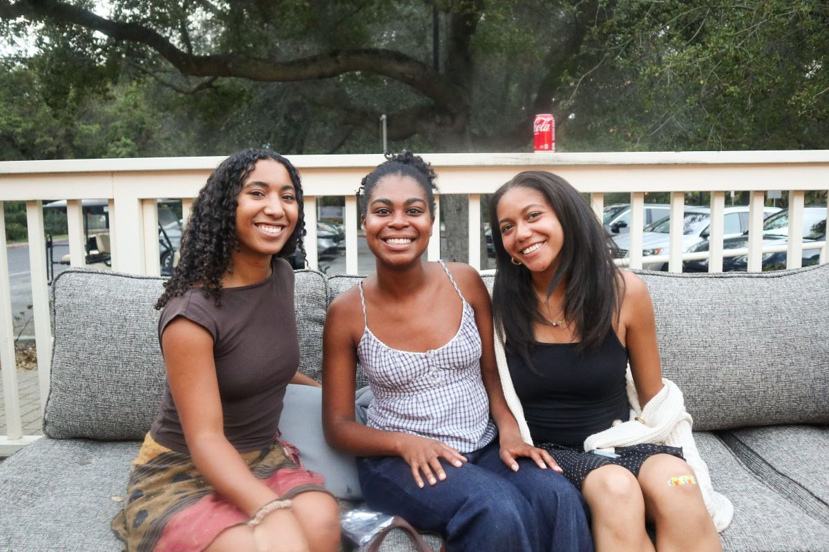 Stanford students celebrate heritage throughout Black History Month 1 Black Stanford students pose at the Black House for the Black History Month cookout.