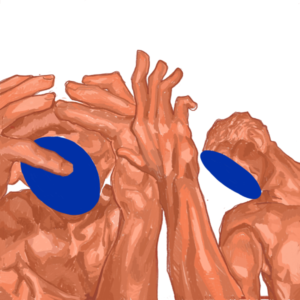 As AI writing tools flood every aspect of writing, our language is converging.  These systems compress individuality, nudging millions of writers toward a shared, neutral tone. To write our way back to difference, we must unpack how this happens and what it costs. (Graphic: REBECCA BYERS/The Stanford Daily)