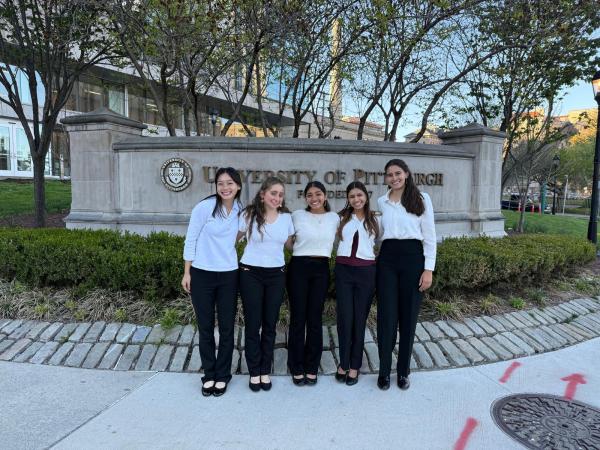 A photo of the Bioethics Bowl team